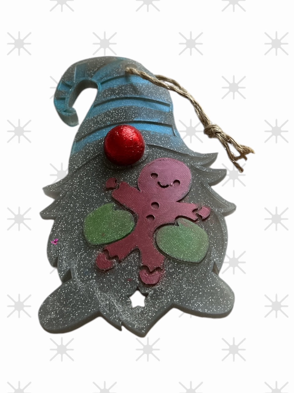 🎁 Weihnachtliche Serviettenringe & Geschenkset aus Epoxidharz – Mit süßer Überraschung ✨