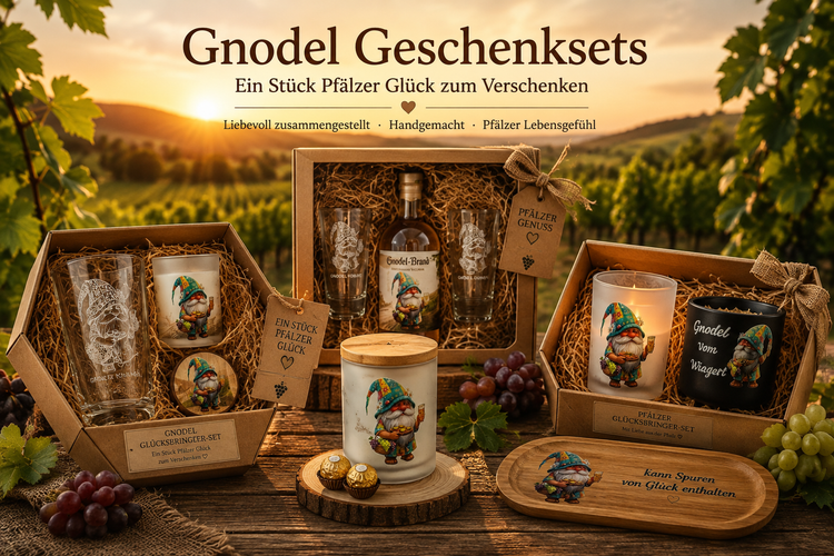 Gnodel Geschenksets – Ein Stück Pfälzer Glück zum Verschenken ⭐