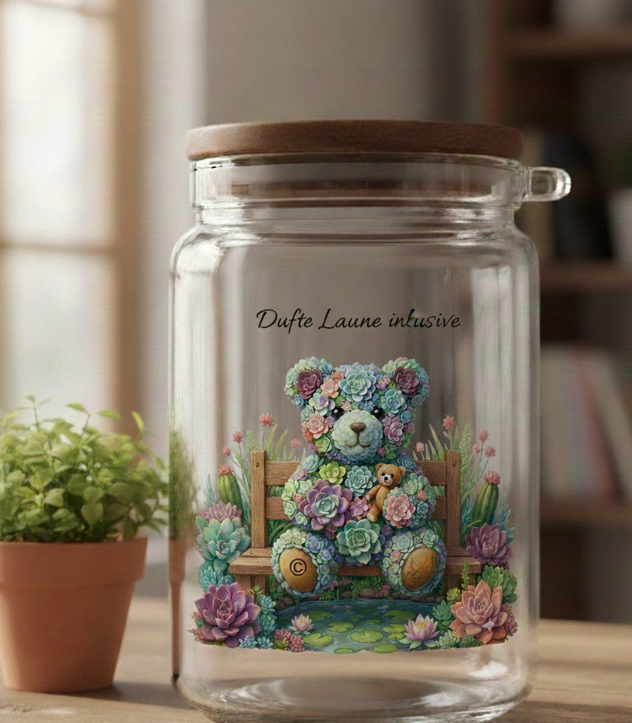 Duft-Sukkulenten im Glas – dein kleiner Duftgarten