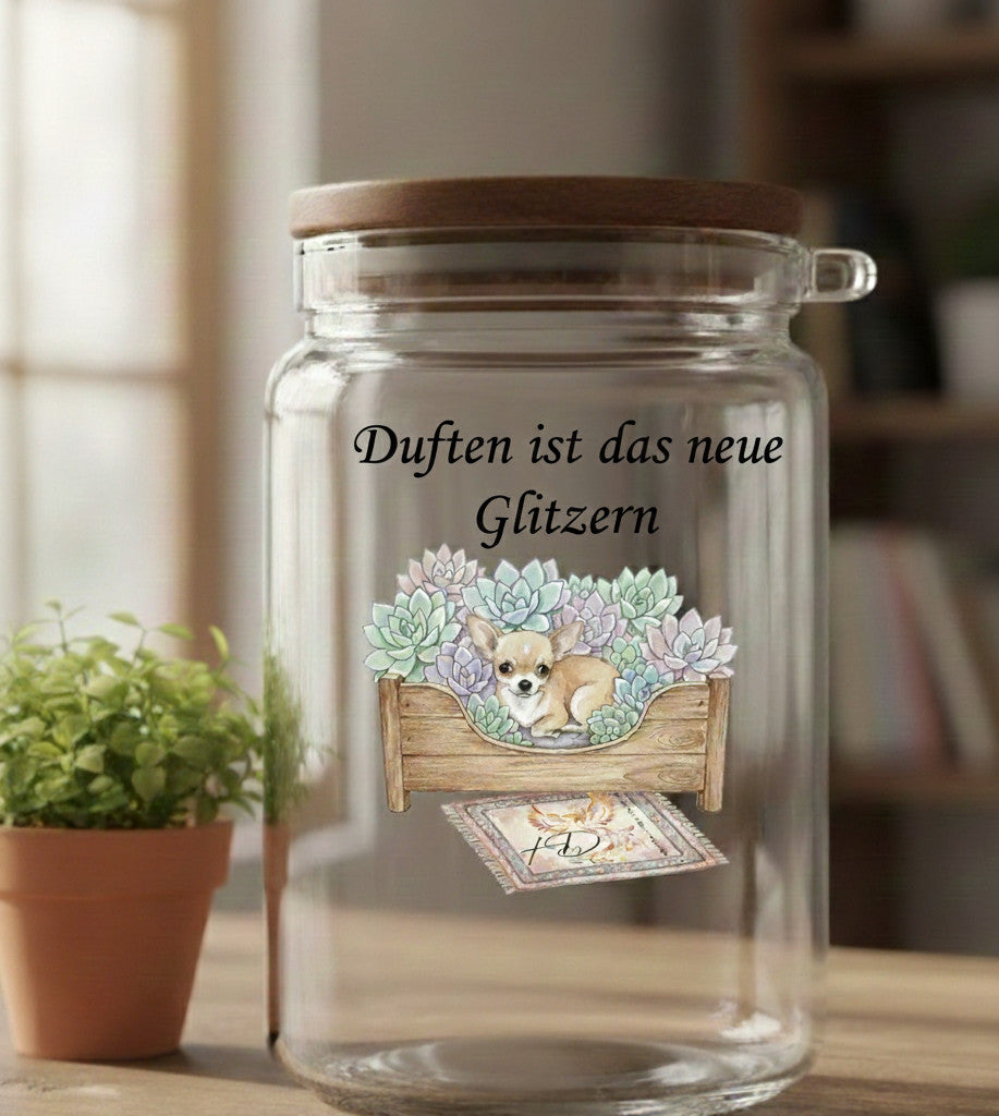 Duft-Sukkulenten im Glas – dein kleiner Duftgarten